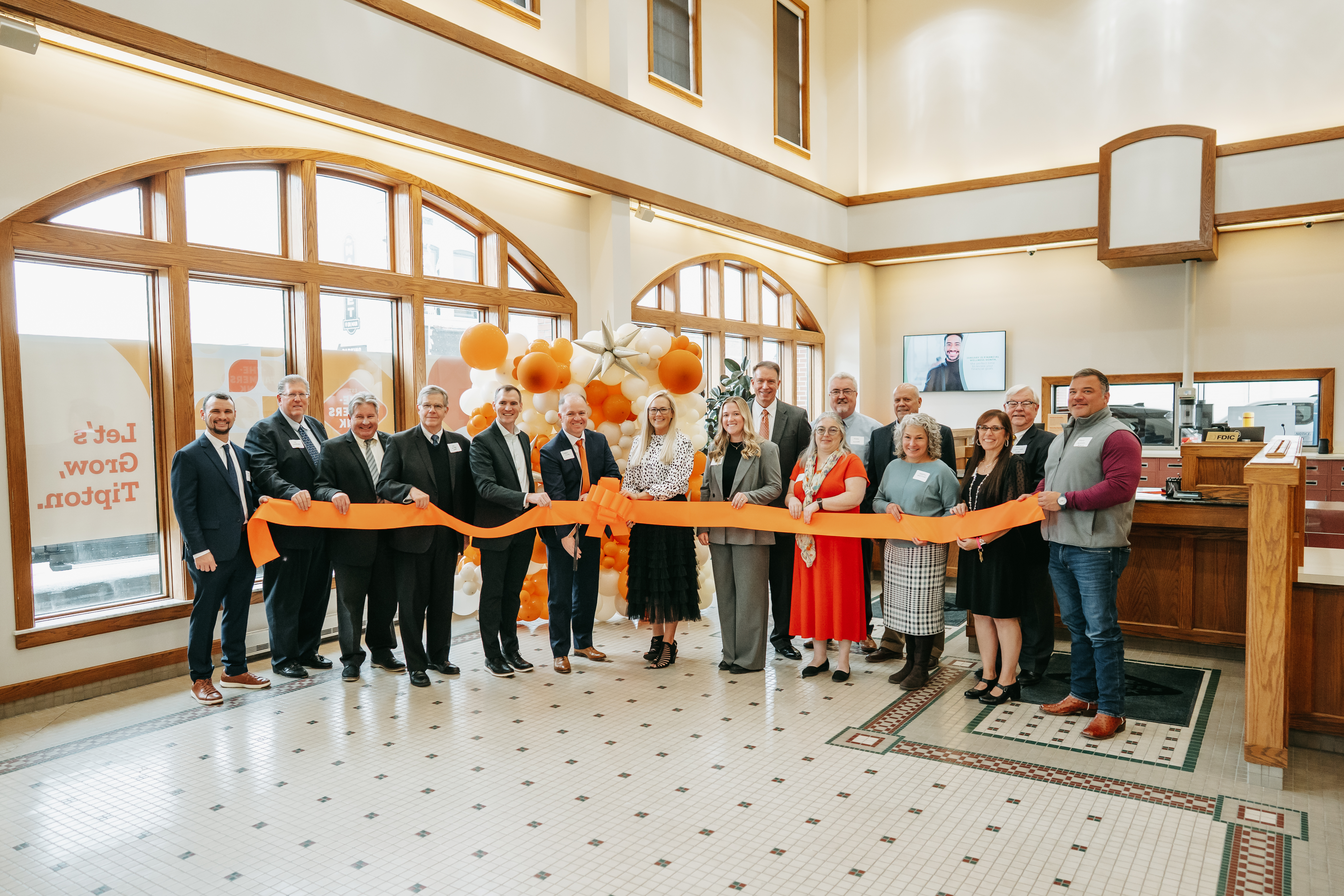 Image of Tipton Financial Center Grand Opening